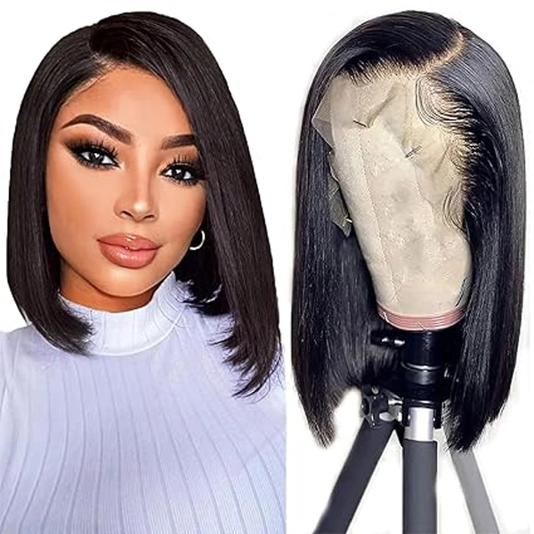 Bob Wig Human Hair 13x6 Lace Front Wigs Straight Wigs 