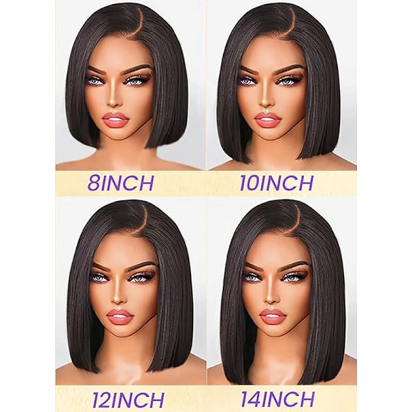 Bob Wig Human Hair 13x6 Lace Front Wigs Straight Wigs 