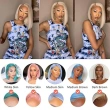 Blonde Bob Wig Human Hair Straight 13x6 Lace Front Wigs 