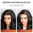 13x4 Wear and Go Glueless Wigs Human Hair Straight Lace Front Wigs