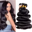 Body Wave Human Hair Bundles Natural Black Hair Extension