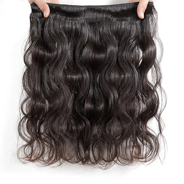 Body Wave Human Hair Bundles Natural Black Hair Extension