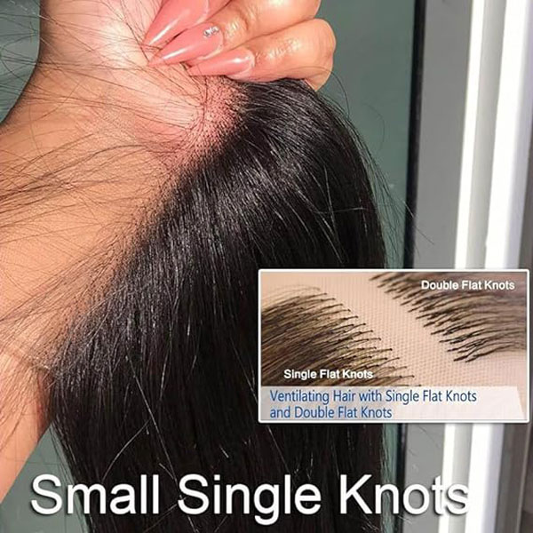 6x6 HD Lace Closure Straight Human Hair Closure