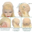 613 Blonde Lace Front Wig Human Hair 13x4 HD Straight Wigs