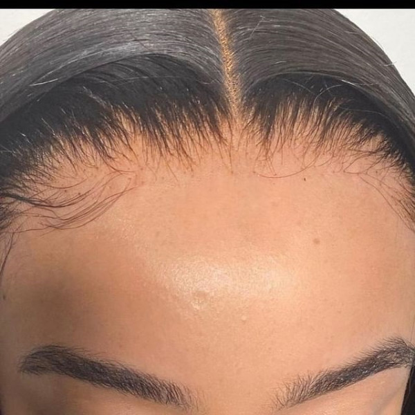 5x5 Real HD Straight Lace Glueless  Closure Bob Wig