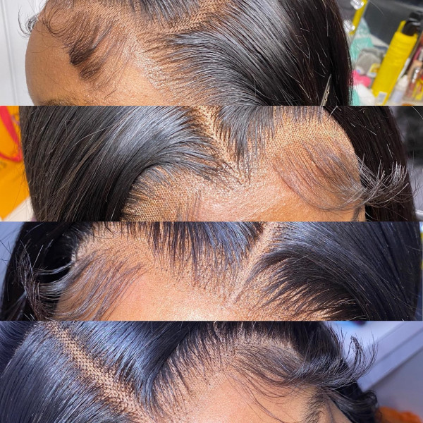 Real HD 5x5 Body Wave Bob Lace Glueless Closure Wig