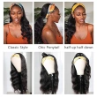 Body Wave Headband Wig Human Hair Wigs 
