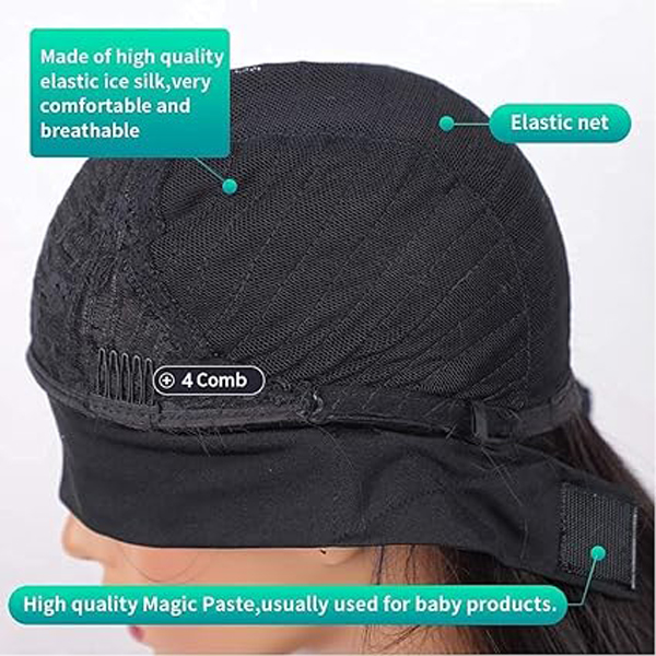 Headband Wig Human Hair Straight Wigs 