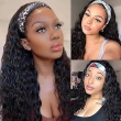 Water Wave Headband Wig Human Hair Wigs