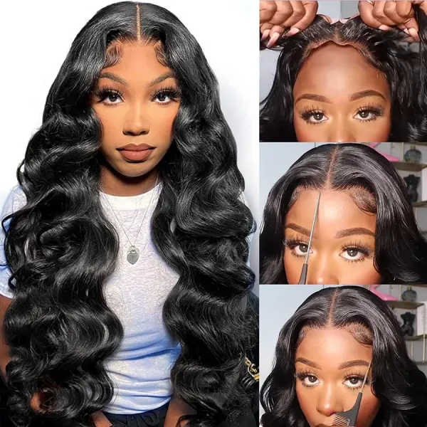 Body Wave 7x5 HD Lace Closure Wig Human Hair Wigs