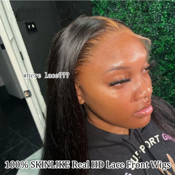 13x6 Straight HD Lace Frontal BOB Wigs Human Hair Wigs