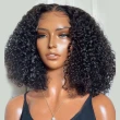 13x6 Kinky Curly HD Lace Frontal BOB Wigs Human Hair Wigs